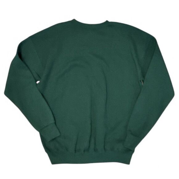 Vintage World Conservation Sweatshirt Mens XL Green Made in USA Heavyweight 90s - Picture 2 of 9